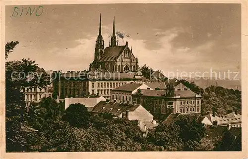 AK / Ansichtskarte Bruenn_Brno St Petersdom Bruenn_Brno
