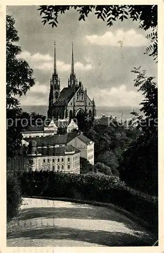 AK / Ansichtskarte Bruenn_Brno Petersdom Bruenn_Brno