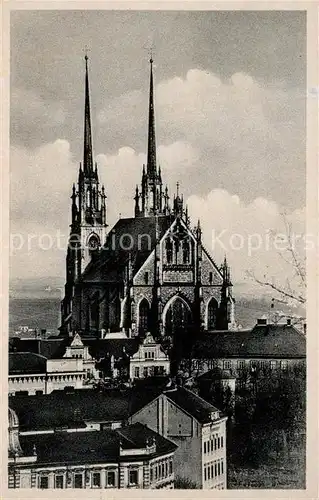 AK / Ansichtskarte Bruenn_Brno St Petersdom Bruenn_Brno