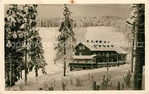 AK / Ansichtskarte Cervena_Lhota Chata COS Cervena Lhota