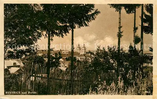 AK / Ansichtskarte Bystrice_nad_Pernst Teilansicht 