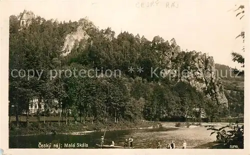 AK / Ansichtskarte Cesky_Raj_Sedmihorky Mala Skala Cesky_Raj_Sedmihorky