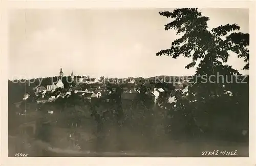 AK / Ansichtskarte Straz nad Nez Panorama Straz