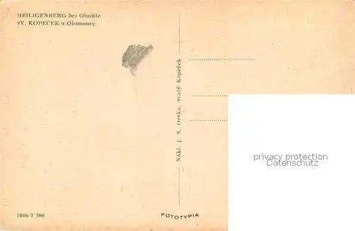 AK / Ansichtskarte Olomouce Sv Kopecek Olomouce