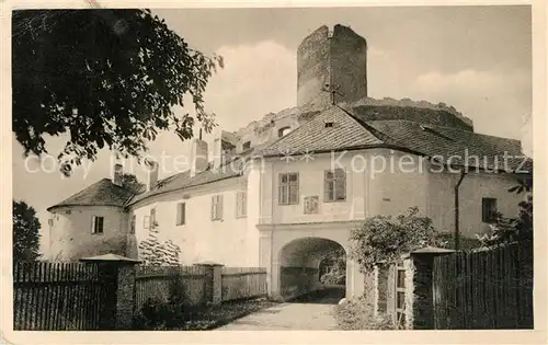 AK / Ansichtskarte Svojanov Dejiny hradu Svojanova Svojanov