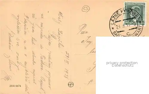 AK / Ansichtskarte Tachau Stadtansicht Tachau