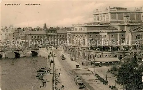 AK / Ansichtskarte Stockholm Operaterrassen Stockholm