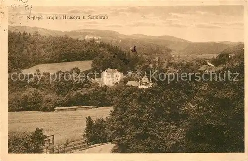AK / Ansichtskarte Senohrab Nejlepsi krajina Hrusova Senohrab
