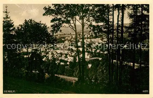 AK / Ansichtskarte Semily Teilansicht Semily