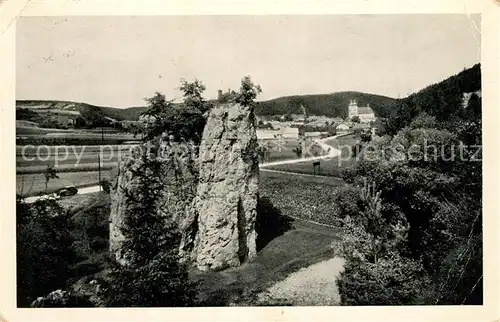 AK / Ansichtskarte Macocha_Tschechien Sloup u Macochy Macocha Tschechien