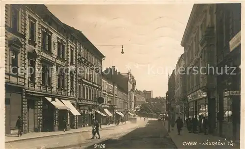 AK / Ansichtskarte Cheb Nadrazni Cheb