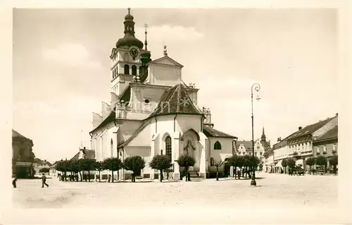 AK / Ansichtskarte Chlumec_Cidlinou_Chlumetz_Zidlina Kostel sv Vorsily Chlumec_Cidlinou