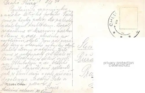 AK / Ansichtskarte Chlum_u_Trebone Uferstrasse Chlum_u_Trebone