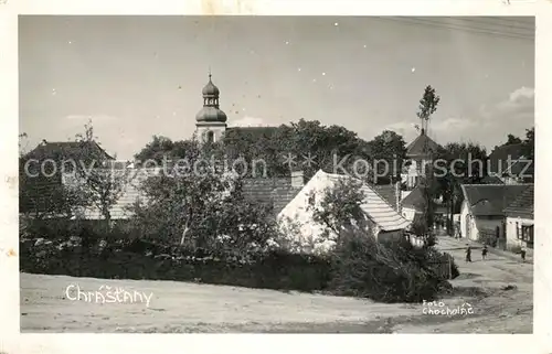 AK / Ansichtskarte Chrastany Ortsansicht 