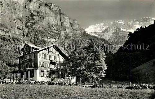 AK / Ansichtskarte Lauterbrunnental Naturfreundehaus Stechelberg  Lauterbrunnental