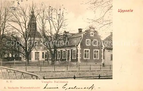 AK / Ansichtskarte Uppsala Vestgota Nationshus Uppsala