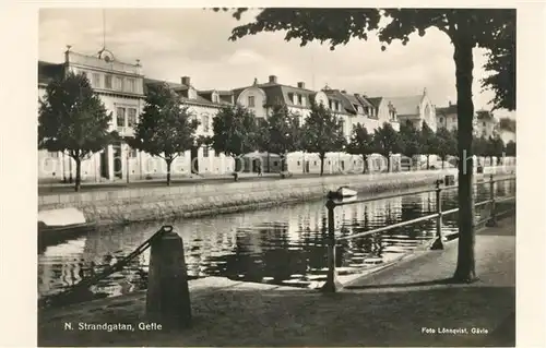 AK / Ansichtskarte Schweden Strandgatan Getle Schweden