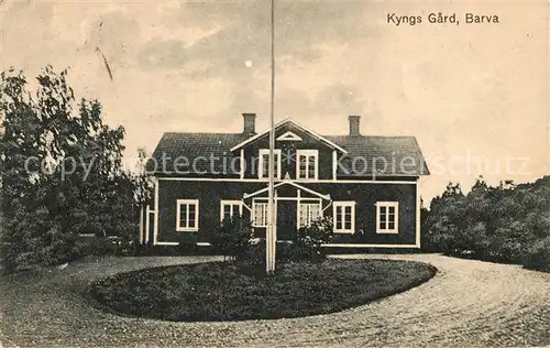 AK / Ansichtskarte Schweden Barva Kyngs Gaerd Schweden