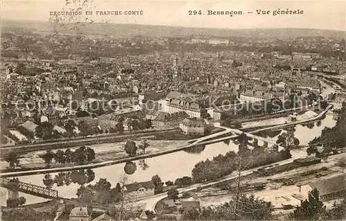 AK / Ansichtskarte Besancon_Doubs Vue generale Besancon Doubs