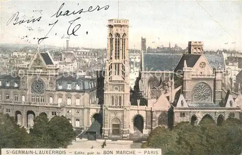 AK / Ansichtskarte Paris Eglise Saint Germain l Auxerrois Kirche Paris