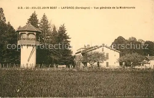 AK / Ansichtskarte La_Force_Dordogne Vue generale de la Misericorde La_Force_Dordogne