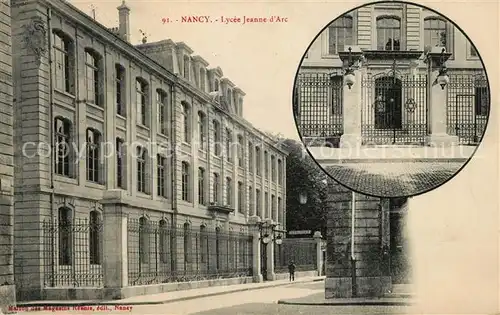 AK / Ansichtskarte Nancy_Lothringen Lycee Jeanne d Arc Nancy Lothringen