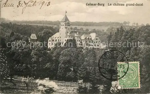 AK / Ansichtskarte Colmar_Berg Chateau Grand Ducal Schloss 