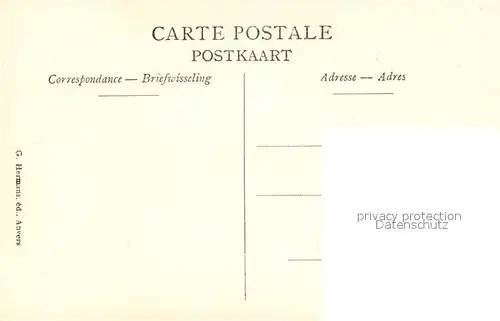 AK / Ansichtskarte Anvers_Antwerpen Porte de l Atelier du sculpteur F. Joris Anvers Antwerpen