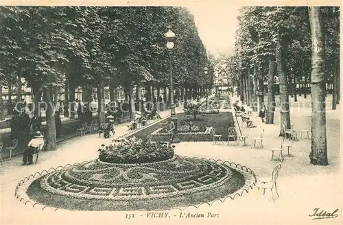 AK / Ansichtskarte Vichy_Allier Ancien Parc Vichy Allier