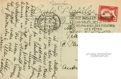 AK / Ansichtskarte Monte Carlo Vue prise de la Route de Menton Monte Carlo