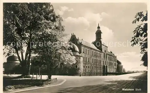 AK / Ansichtskarte Vadstena Slott Schloss Vadstena