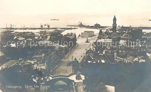 AK / Ansichtskarte Haelsingborg Utsikt fran Kaernan Haelsingborg