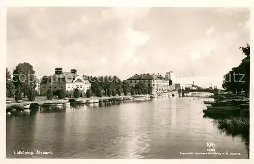 AK / Ansichtskarte Lidkoeping aelvparti Lidkoeping