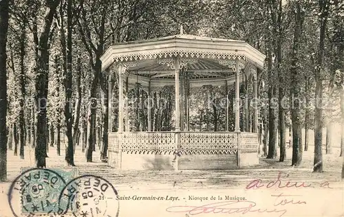 AK / Ansichtskarte Saint Germain en Laye Kiosque de la Musique Saint Germain en Laye