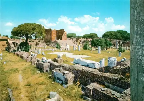 AK / Ansichtskarte Ostia Capitolium e Foro Kapitolium Forum Ruinen Antike Staette Ostia