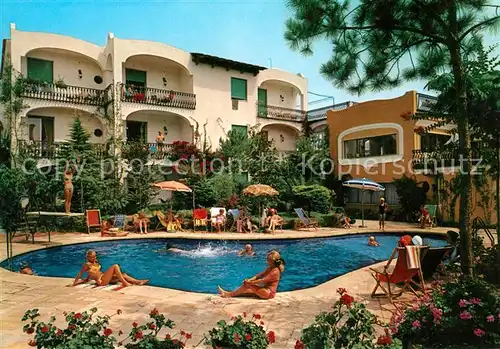 AK / Ansichtskarte Ischia_Porto Hotel Continental Terme Swimming Pool Ischia Porto