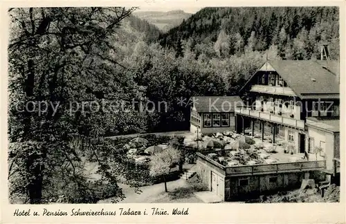 AK / Ansichtskarte Tabarz Hotel Pension Schweizerhaus Tabarz