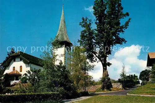 AK / Ansichtskarte Aeschi_BE Kirche Aeschi_BE