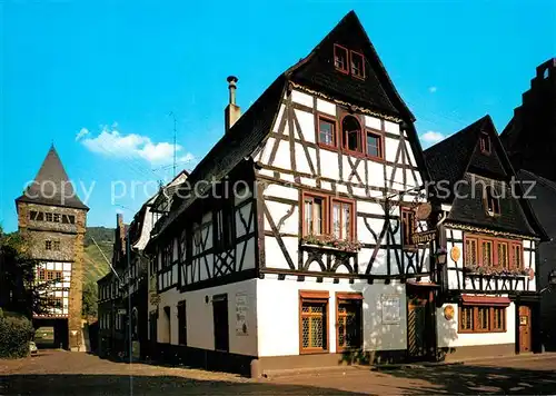 AK / Ansichtskarte Bacharach_Rhein Kurpfaelzische Muenze Bacharach Rhein