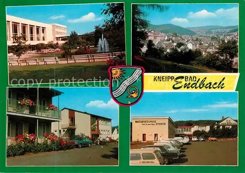 AK / Ansichtskarte Bad_Endbach Kuranlage Park Panorama Massageschule Bad_Endbach
