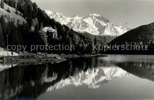 AK / Ansichtskarte Champex Lac et le Grand Combin Champex