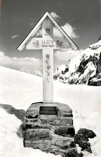 AK / Ansichtskarte Adelboden Engstligenalp Kreuz Adelboden