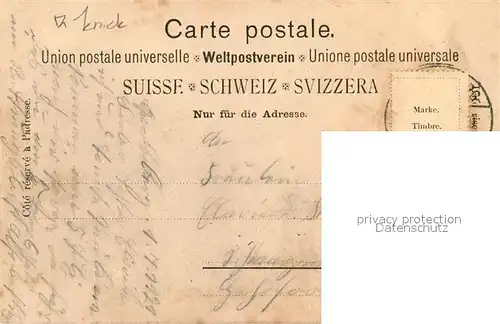 AK / Ansichtskarte Basel_BS Klein Basel Fliegeraufnahme Basel_BS