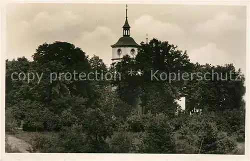 AK / Ansichtskarte Trebechovice p Oreb. Kirche Trebechovice