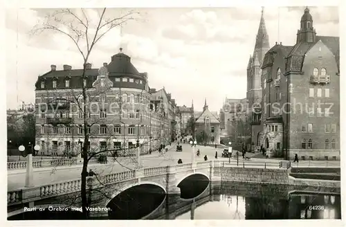 AK / Ansichtskarte oerebro Vasabron oerebro