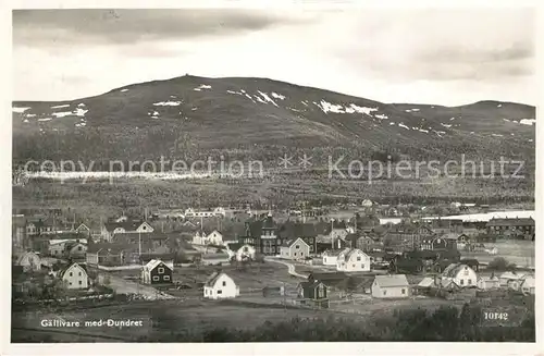 AK / Ansichtskarte Lappland Gaellivare Dundret Lappland