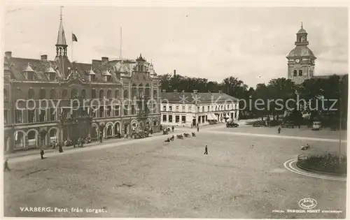 AK / Ansichtskarte Varberg Torget Varberg