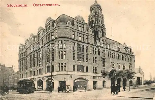 AK / Ansichtskarte Stockholm Oscarsteatern Stockholm