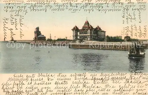 AK / Ansichtskarte Helsingborg Schloss Helsingborg