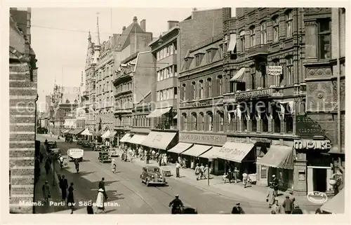 AK / Ansichtskarte Malmoe Soedergatan Malmoe